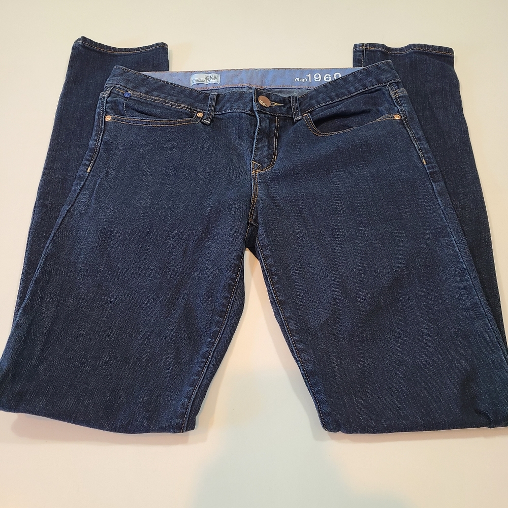 Gap 1969 Always Skinny Dark Wash Jeans in Size 29/8L